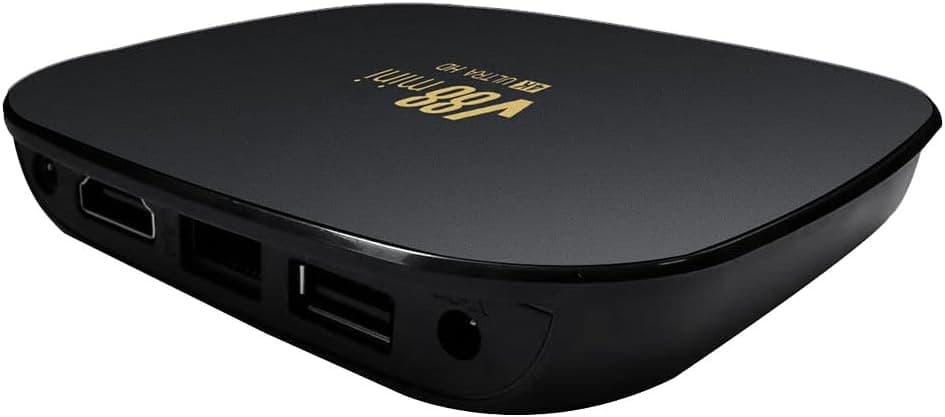 Lanyazet 1 Set Mini Smart TV Box Android 12 Allwinner H3 Core 2.4G WiFi 8K Set Top Box 8GB+128GB Media Player US Plug
