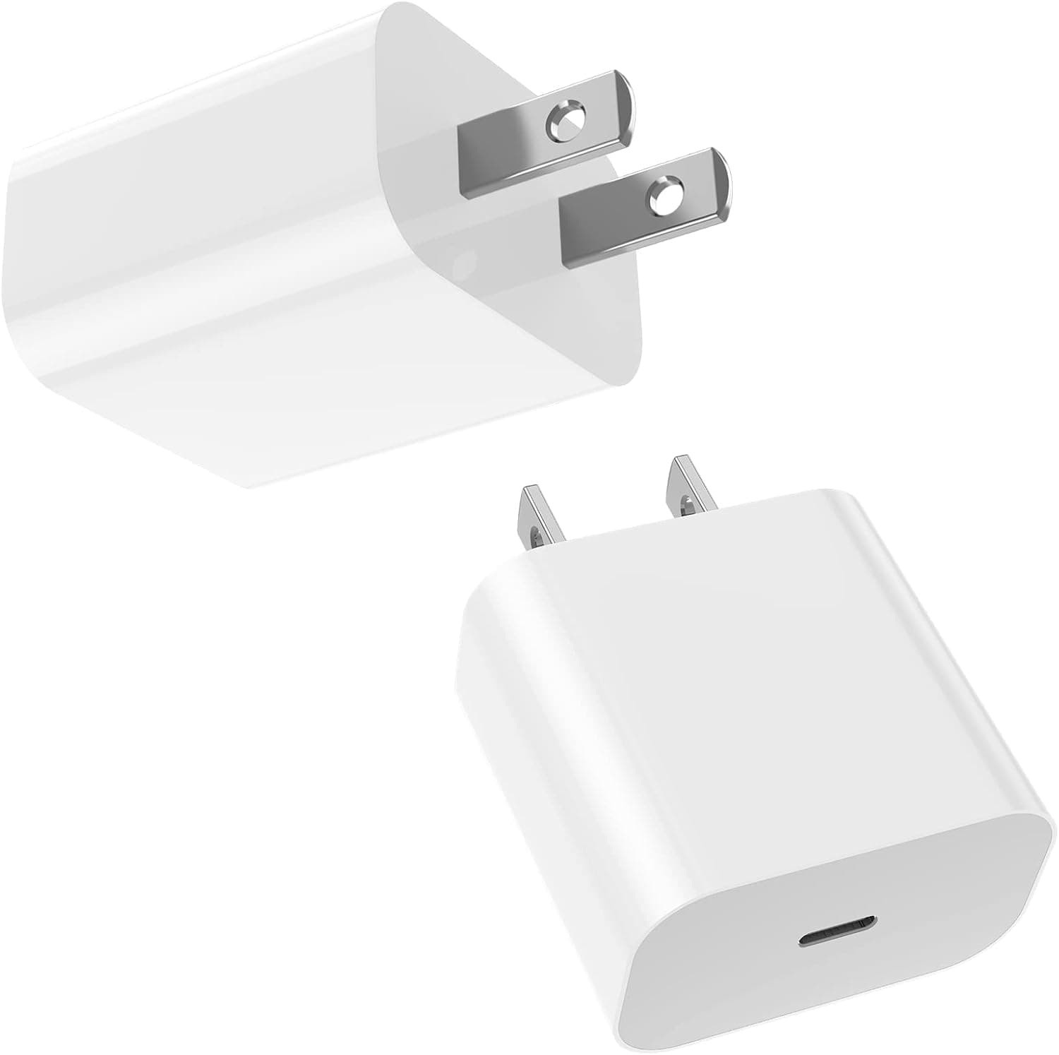 2 Pack 20W USB C Charger Fast Charging Block with PD 3.0 iPhone14 13 Charger Type C Wall Charger Adapter for iPhone 14/pro/Plus/pro max/13/12/11/SE/XR/8,AirPods/iPad (2 Pack-Yellow)