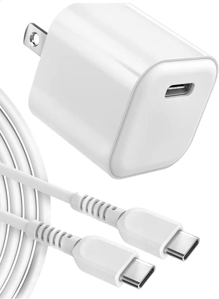 Galvanox Super Fast Charging Block and USB Type C Cable for Android Devices, 25-33W Charger Plug (GaN PPS Technology)