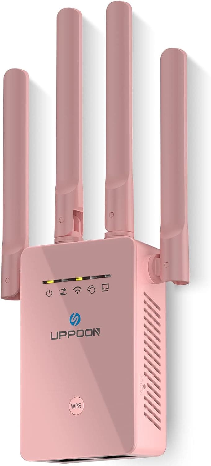 2023 WiFi Extender, WiFi Extenders Signal Booster for Home Cover up to 8500 sq.ft & 40 Devices, Wireless Internet Signal Amplifier with Ethernet Port, Wi Fi Repeater Easy Setup.