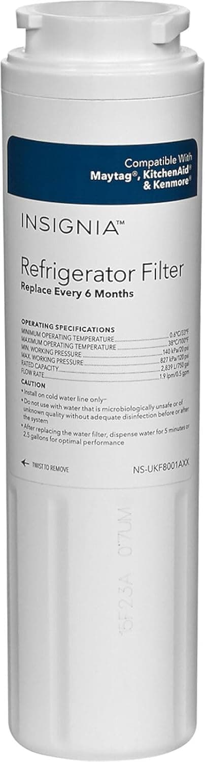 Insignia UKF8001AXX Refrigerator Water Filter NSF 42 (1)