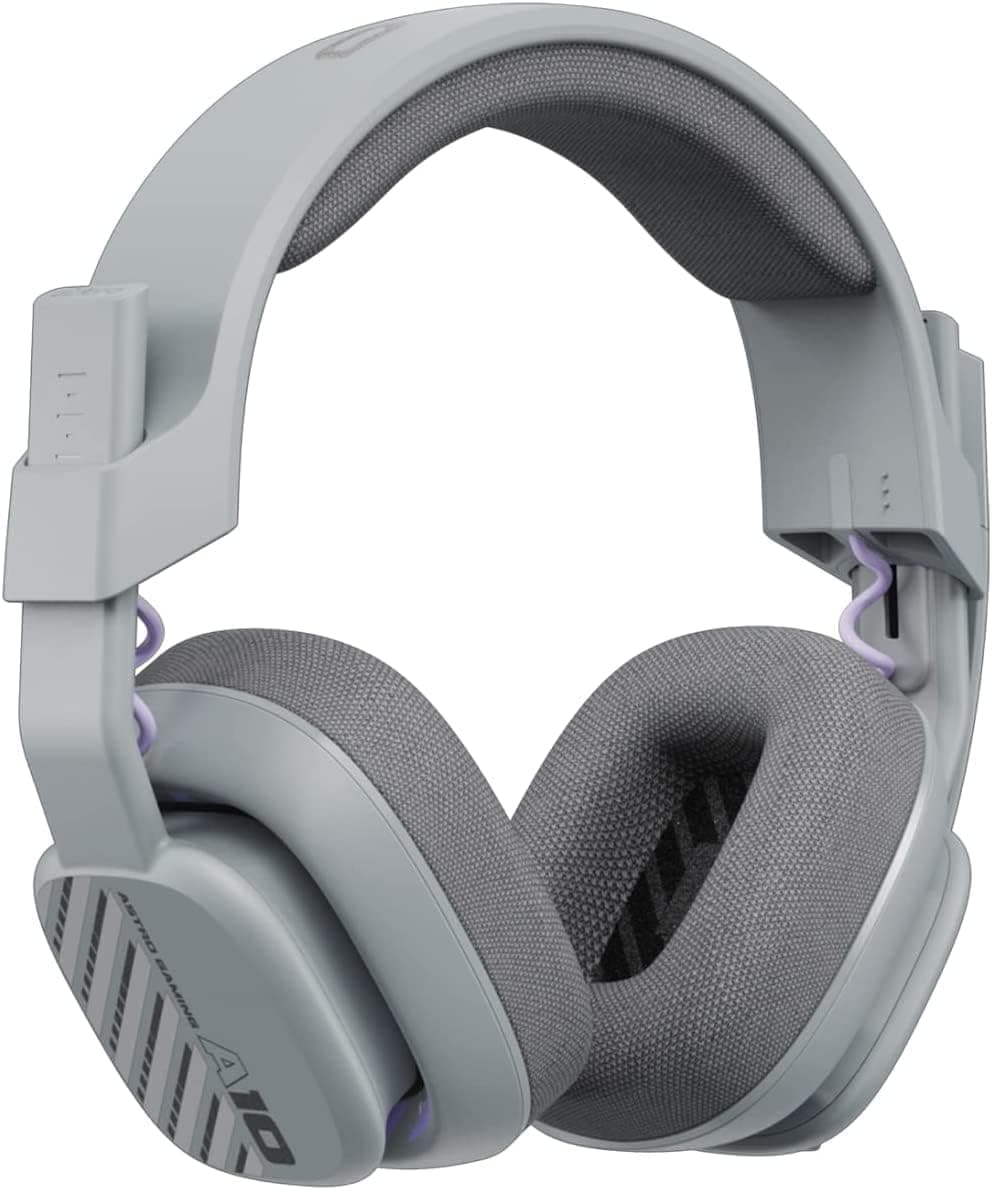 Astro A10 Gaming Gen 2 Wired Headset with flip-to-Mute Microphone for PC/Mac, PS4/5, Xbox - Grey (Renewed)