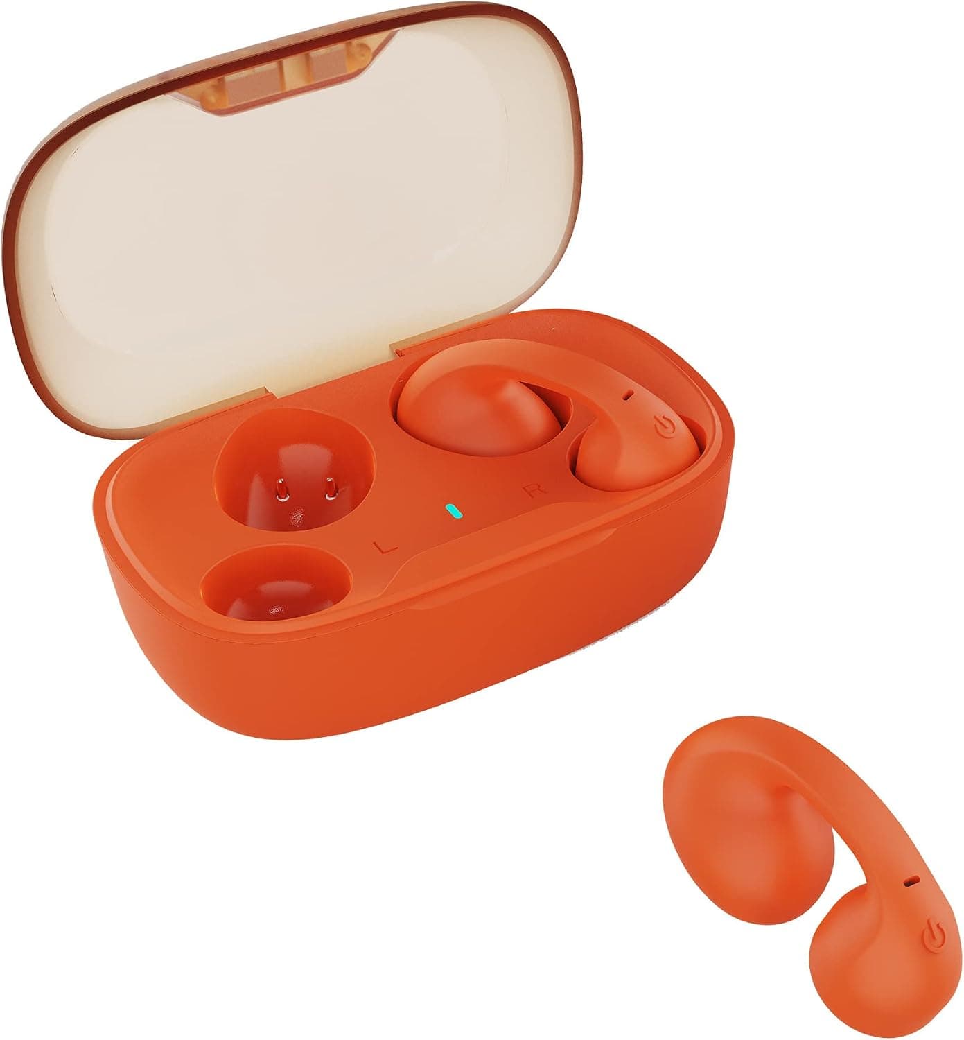 Wireless Ear Clip Bone Conduction Headphones Open Ear Bone Conduction Earbuds Headphone Clip On Open Ear Earbuds Bluetooth Bone Conducting Headphones Induction Earphones