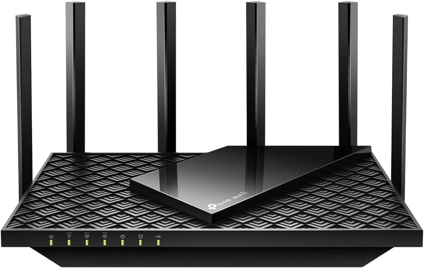 Certified Refurbished TP-Link AXE5400 Tri-Band WiFi 6E Router (Archer AXE75)- Gigabit Wireless Internet Router, ax Router for Gaming, VPN Router, OneMesh, WPA3 (Renewed)