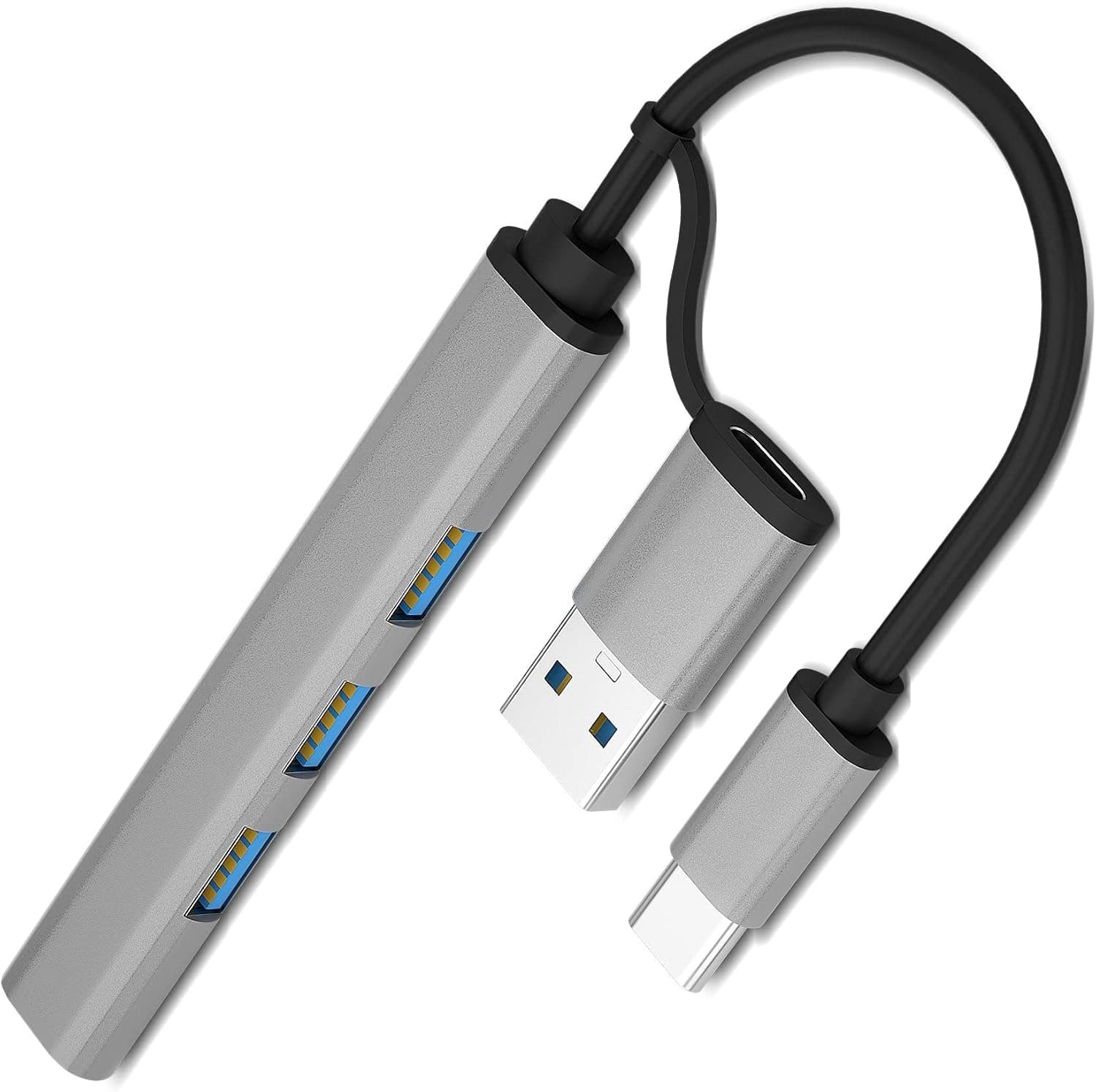 SGIN 5V/3A USB Type C Hub, USB C to USB Adapter, USB C Hub, USB 3.0 Splitter for Laptop, PC, MacBook, Chromebook and More USB Type C Devices