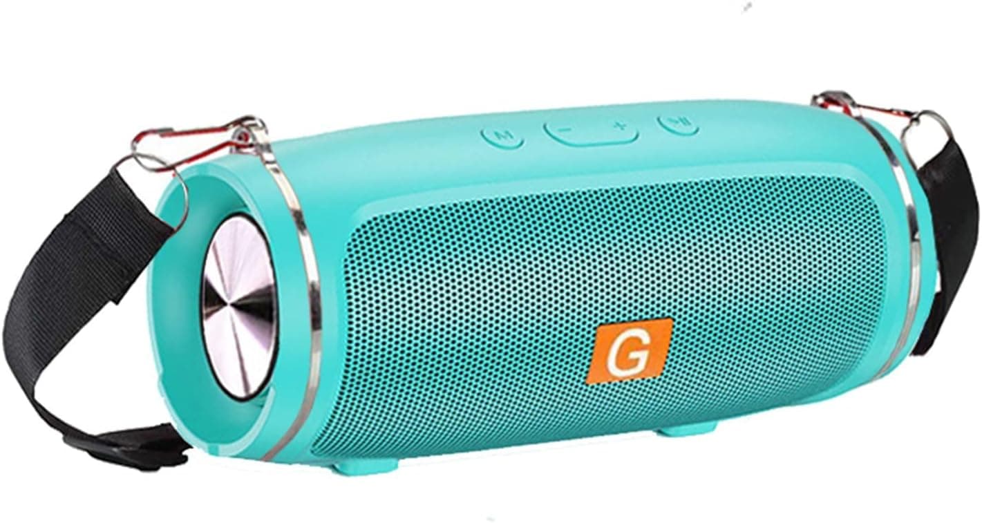 topliu Portable Bluetooth Speaker with Carrying Strap - Portable Bluetooth Speakers - Portable Speaker - Outdoor Speakers Bluetooth Wireless - Compatible with TF-Card, FM Radio, USB Flash Drive