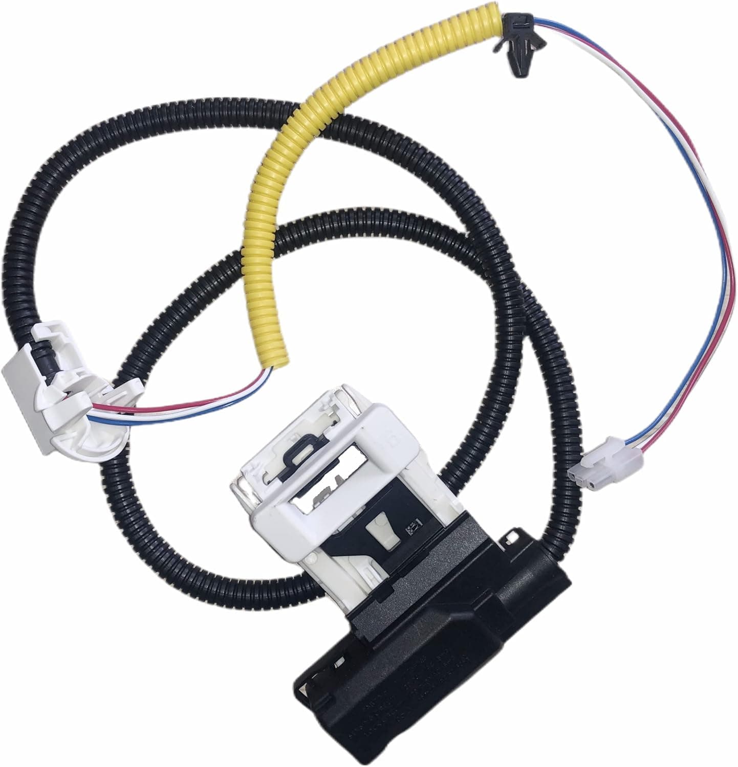 W11307244 W10682535 Washer Lid Lock Assembly (3-Wire) for Whirlpool Maytag Amana Kenmore, Door Latch W10838613 W11253733 PS12704713 AP6832601 (Black)