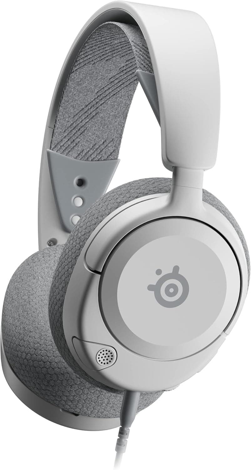 SteelSeries Arctis Nova 1P Multi-System Gaming Headset— PS5/PS4, PC, Xbox, Switch - White