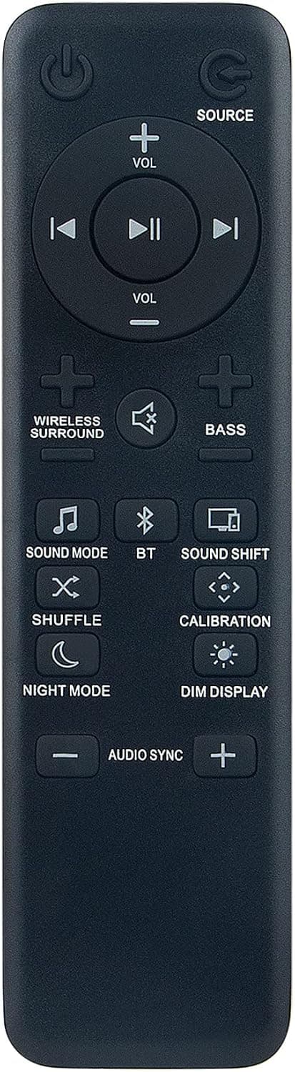 Replacement Remote Control Applicable for JBL BAR 2.1/3.1/5.1 Soundbar Speaker System