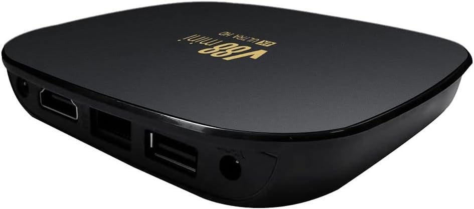 Lanyazet 1 Set Mini Smart TV Box Android 12 Allwinner H3 Core 2.4G WiFi 8K Set Top Box 8GB+128GB Media Player US Plug