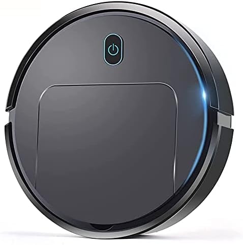Crosscall Robot Vacuum Cleaner,Sweeping Robot,Ultra Slim Quiet,1800pa Super-Strong Suction,Cleans Hard Floors to Medium-Pile Carpets,Integral Memory Multiple Cleaning Modes Vacuum Best for Pet Hairs
