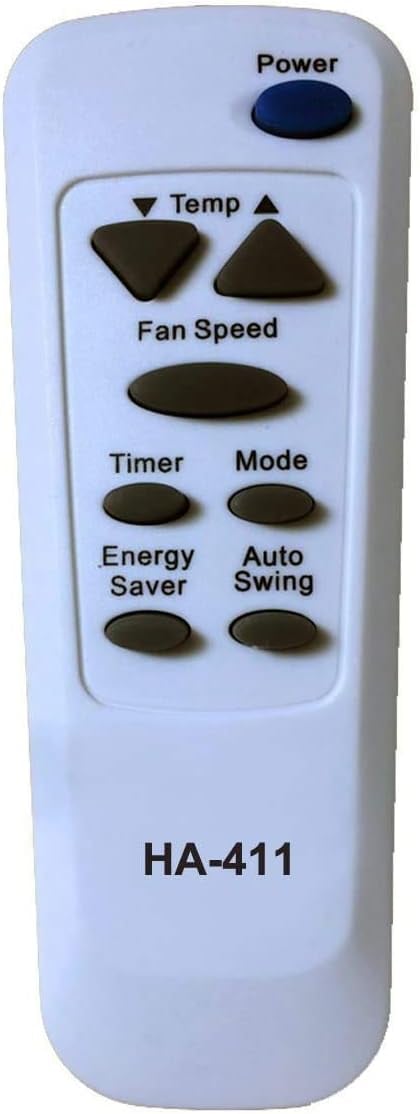 HA-411 Replacement for kenmore Air Conditioner Remote Control 6711A20056T Works for 580.75151500 580.75251 580.75251500 580.75251700 580.75251800 580.75251900 580.75281 580.75281500 580.75281700