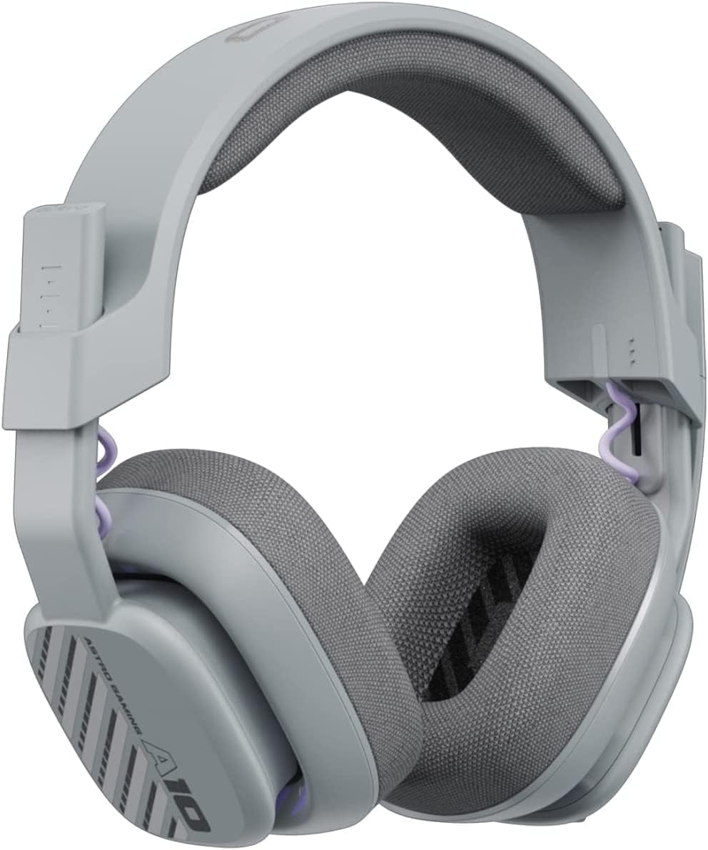 Astro A10 Gaming Gen 2 Wired Headset with flip-to-Mute Microphone for PC/Mac, PS4/5, Xbox - Grey (Renewed)