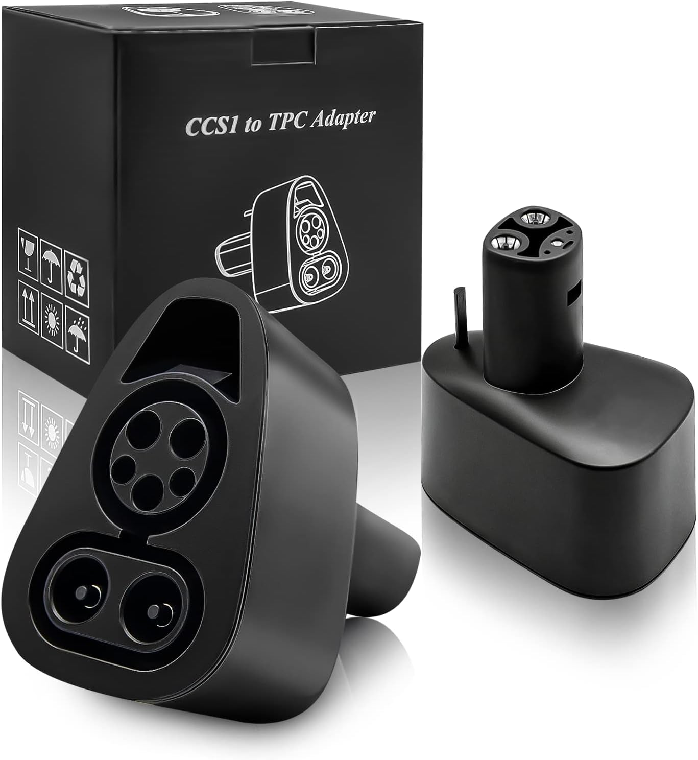 TAKAMAYA CCS Adapter for Tesla Model 3/S/X/Y,[Up to 250KW] DC Fast Charging Compatible with All CCS1 Chargers [Only for Tesla Owners]