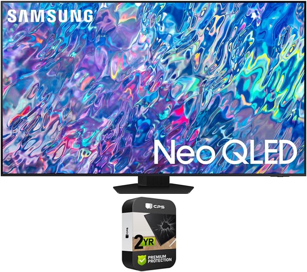 SAMSUNG QN75QN85BAFXZA 75 inch Neo QLED 4K Mini LED Quantum HDR Smart TV 2022 (Renewed) Bundle with 2 YR CPS Enhanced Protection Pack