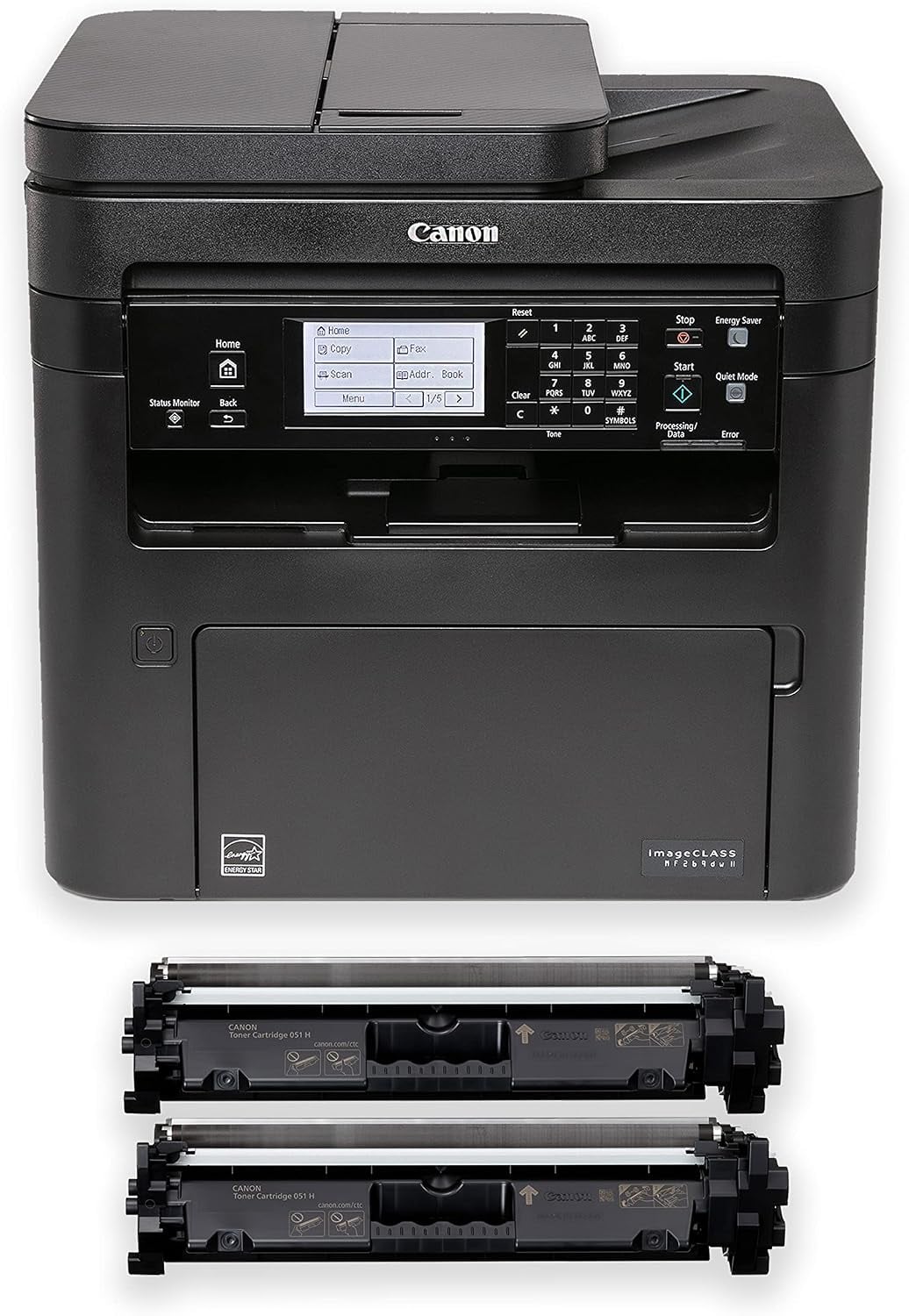 Canon imageCLASS MF269dw II VP - All in One, Wireless, Duplex Laser Printer with 2 High Capacity Toners