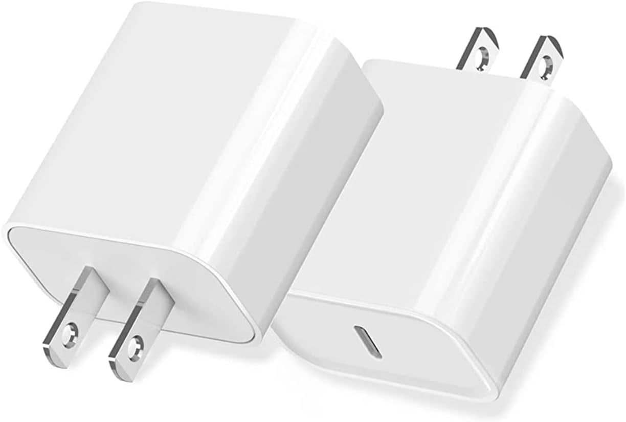 Charging Adapter for iPhone 14, 14 pro max, 13, 13 Pro Max, 12 and 12 Pro Max. Original PD 20W Type USB C Fast Charging EU US UK USBC Portable Mobile Phone Wall Adapter Charger
