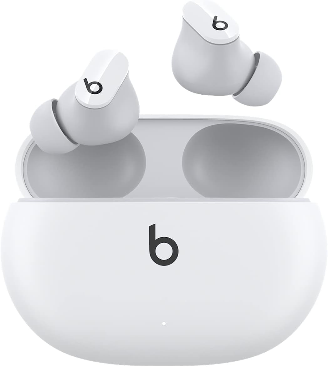 Beats Studio Buds - True Wireless Noise Cancelling Earphones - White (Renewed Premium)