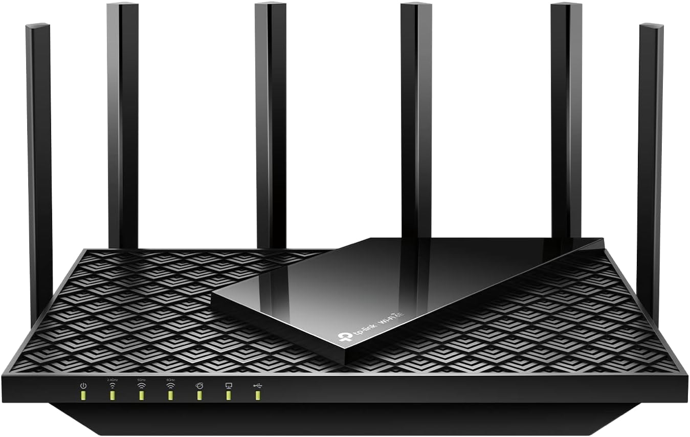 Certified Refurbished TP-Link AXE5400 Tri-Band WiFi 6E Router (Archer AXE75)- Gigabit Wireless Internet Router, ax Router for Gaming, VPN Router, OneMesh, WPA3 (Renewed)