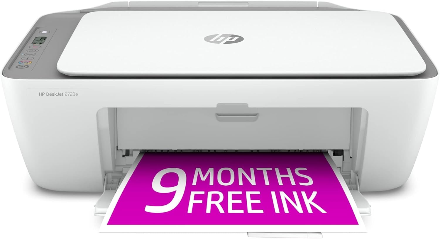 HP DeskJet 2723e All-in-One Printer with Bonus 9 Months of Instant Ink