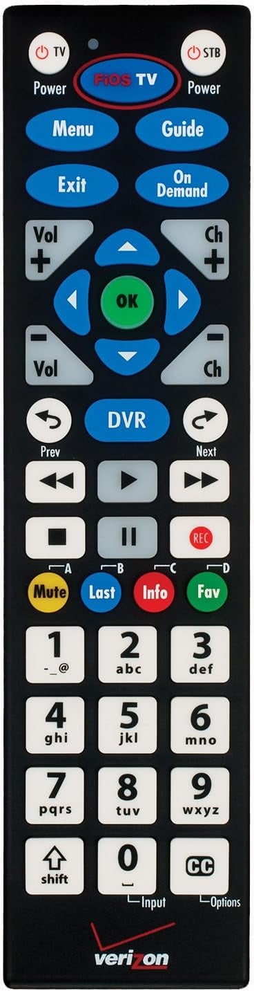 Replacement P283 Big Button Remote Control Compatible with Verizon Fios (Renewed)